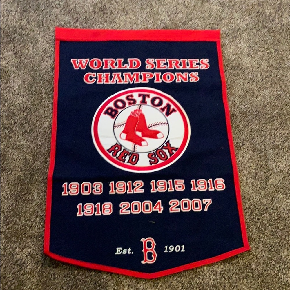 Red Sox wall banner